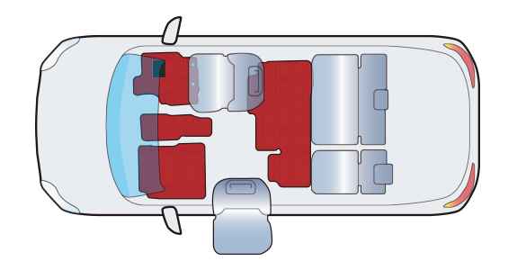 イラスト：助手席・リフトアップのイメージ